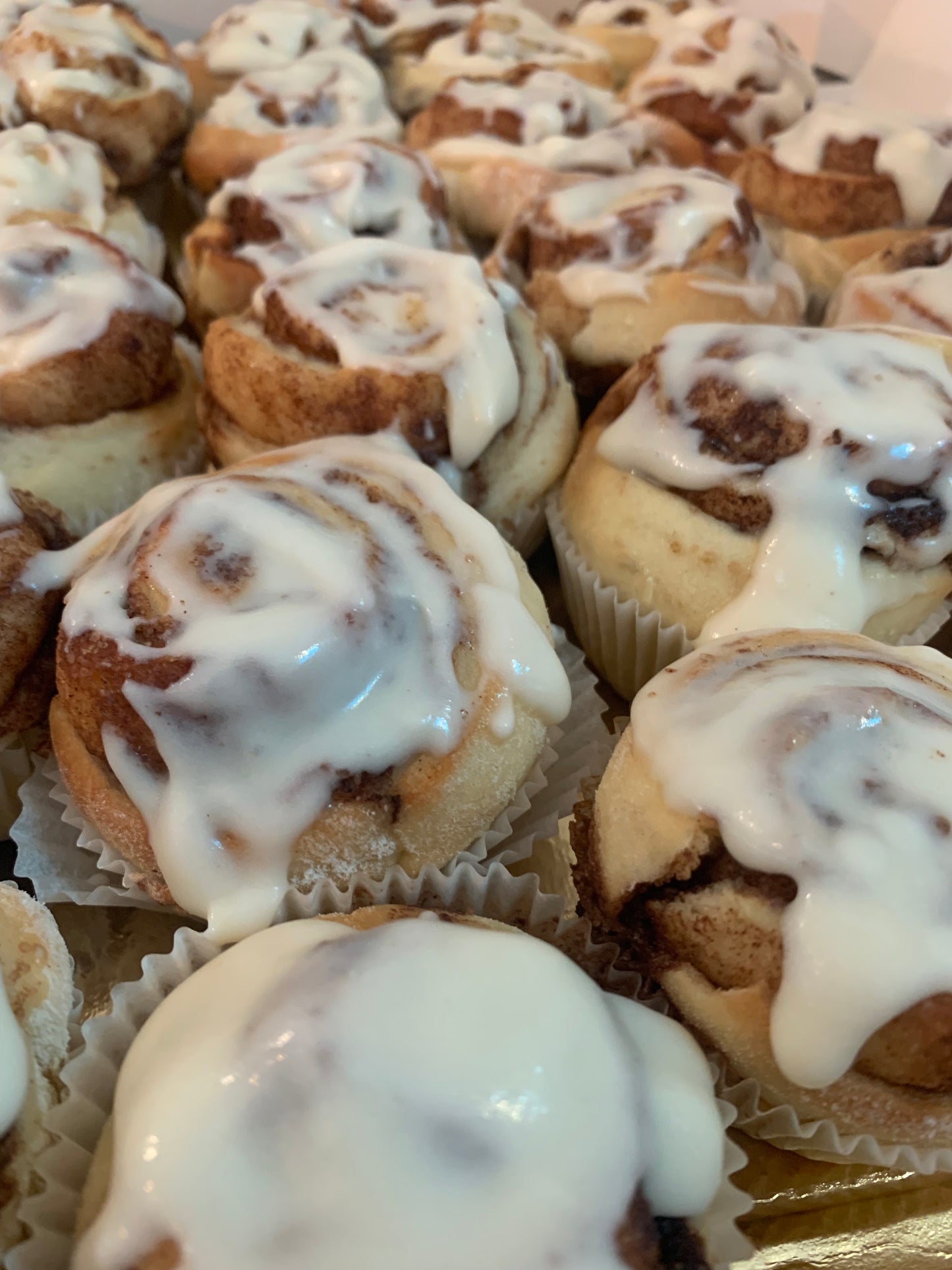 Baby cinnamon rolls