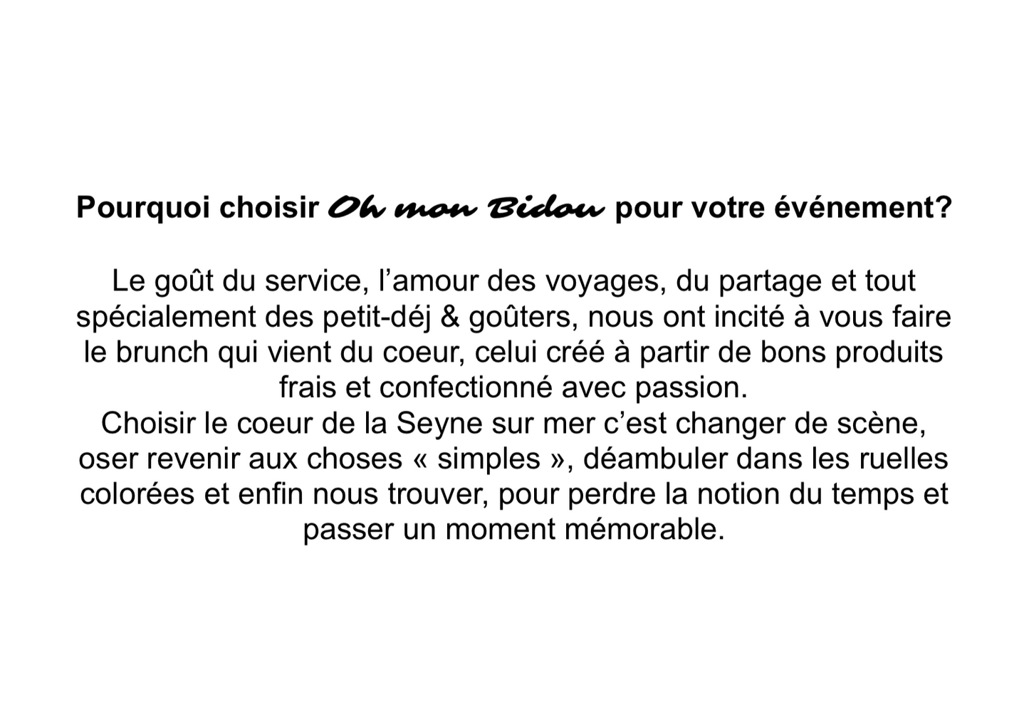 Privatisation du Bidou